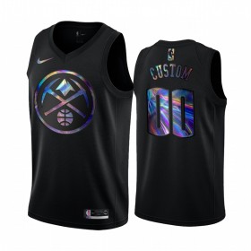 Dres Denver Nuggets Prilagođeni Iridescent HWC Collection Swingman